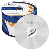 MediaRange DVD+R 4.7GB 120min 16-fache Schreibgeschwindigkeit, 50er Spindel